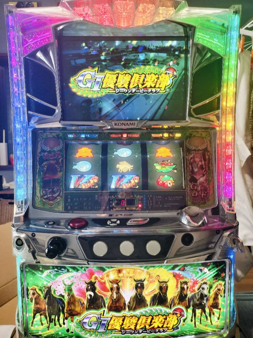 レア　パチスロ　スロット 実機 G1優駿倶楽部 G1ダービークラブ　送料込
