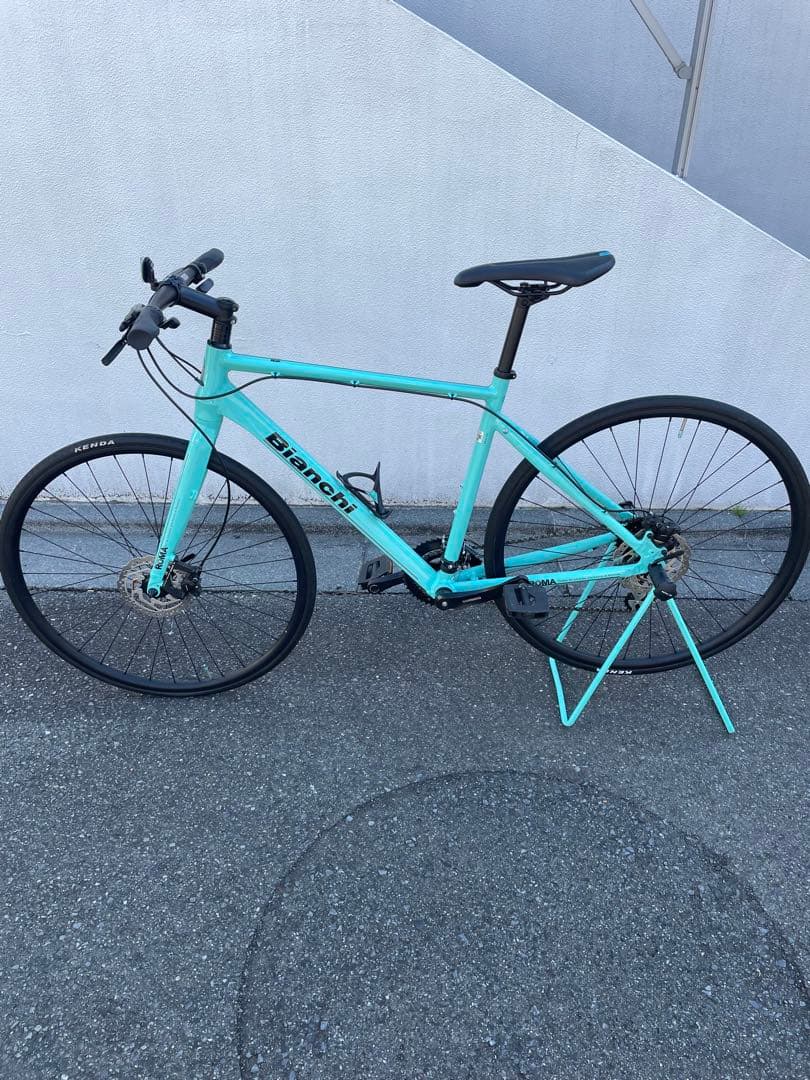 最終値下げ　Bianchi ROMA3 50サイズ　ディスクブレーキ　ライト付