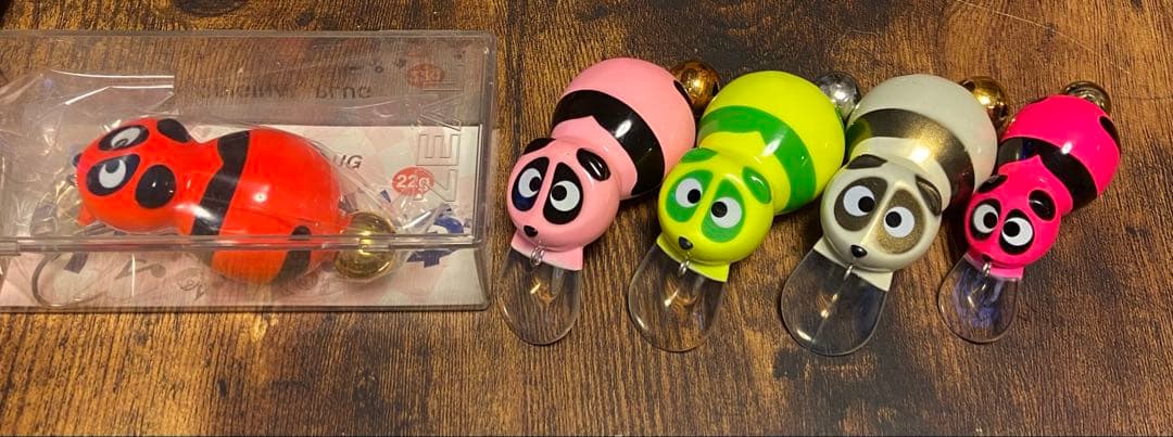 ズイール　ピンクのパンダ　5個セット