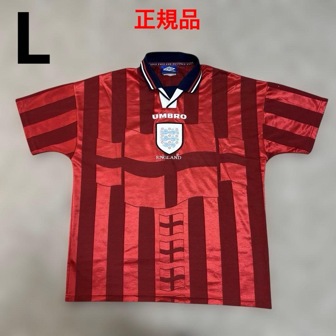 97-99 イングランド代表　アンブロ　アウェイユニフォーム　正規品