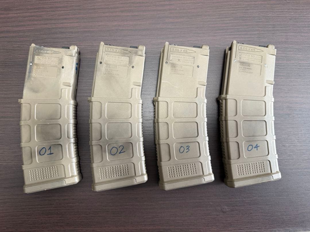 【SAA】PMAG 35連ガスマガジン 4本セット｜東京マルイ MWS用