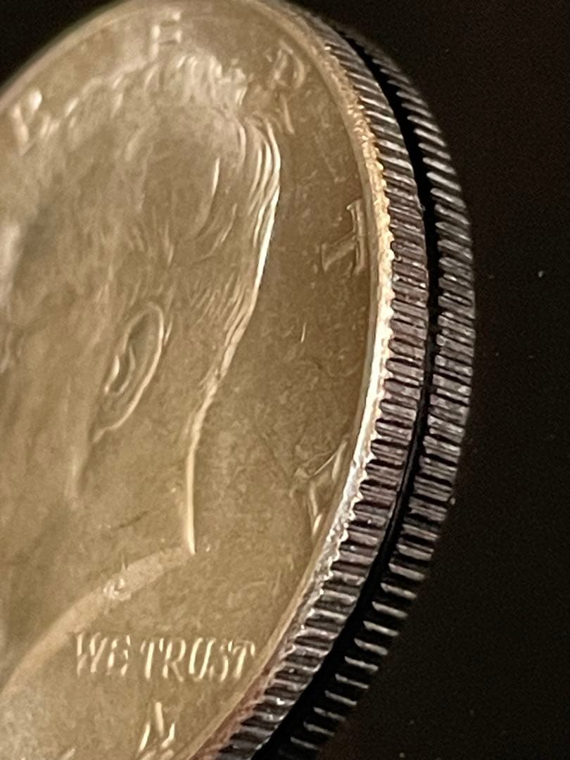 ケネディハーフダラー1964　銀貨　美品