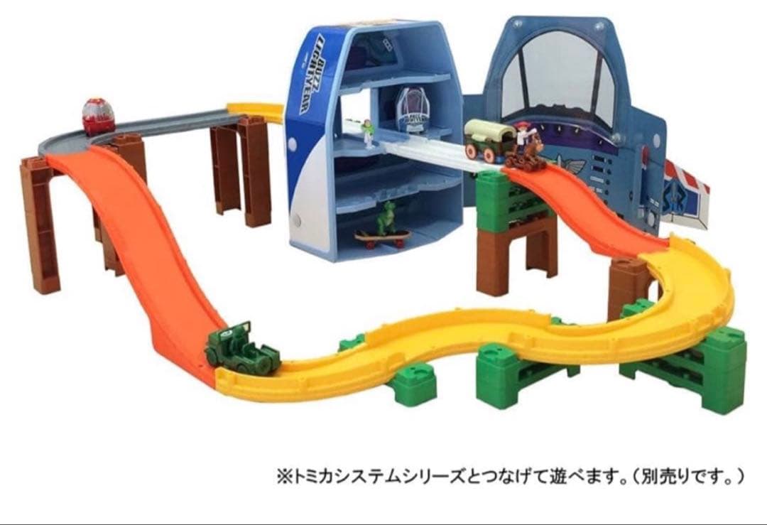 ◇トイストーリー ドリームトミカ＊バズ宇宙船ケース＆ミニカーセット おまけ付◇