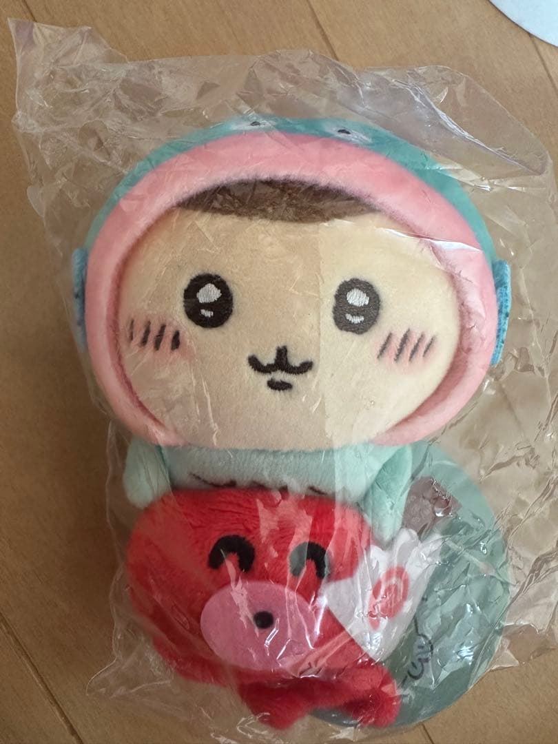 ちいかわ×サンリオキャラクターズ　ひっかけぬいぐるみ