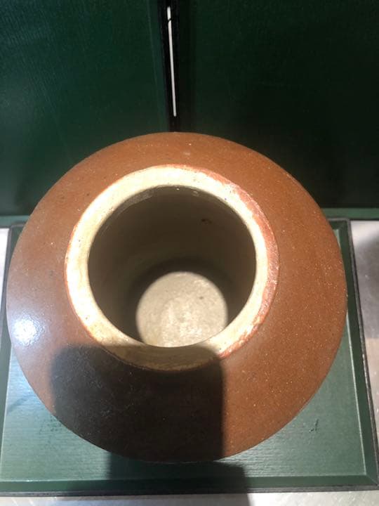 塩釉焼亀壺