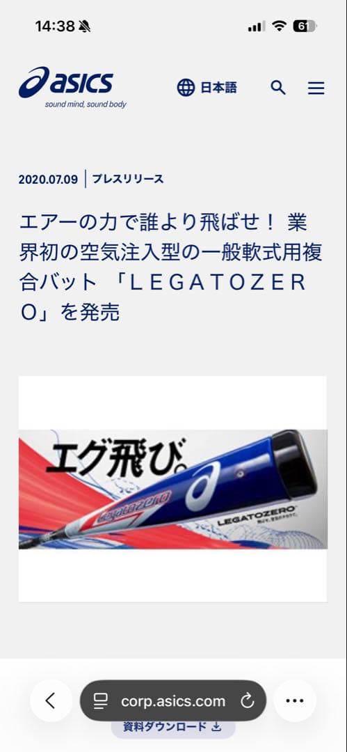 未使用 31214 軟式バット エアー設計