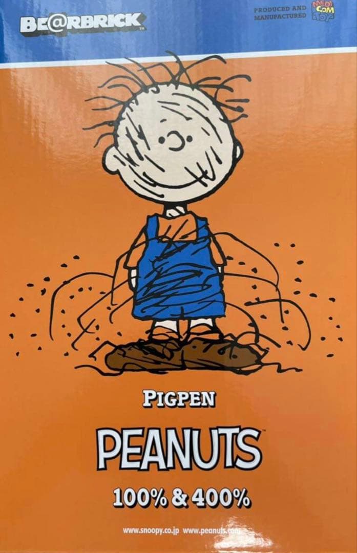 メディコムトイ　ベアブリック　pigpen 400% フィギュアのみ　ピーナッツ