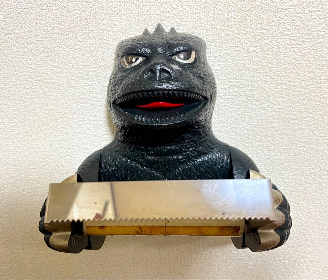 ゴジラ トイレットペーパーホルダー