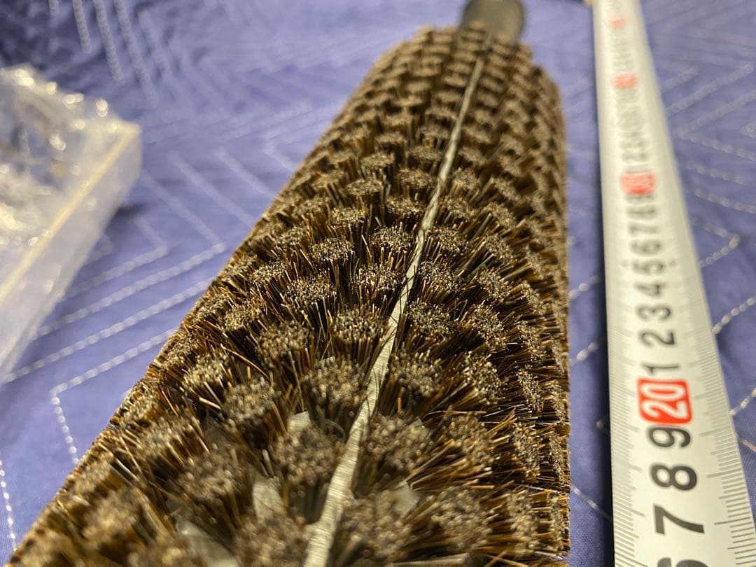 ロトブラシ300mm カバー付き馬毛
