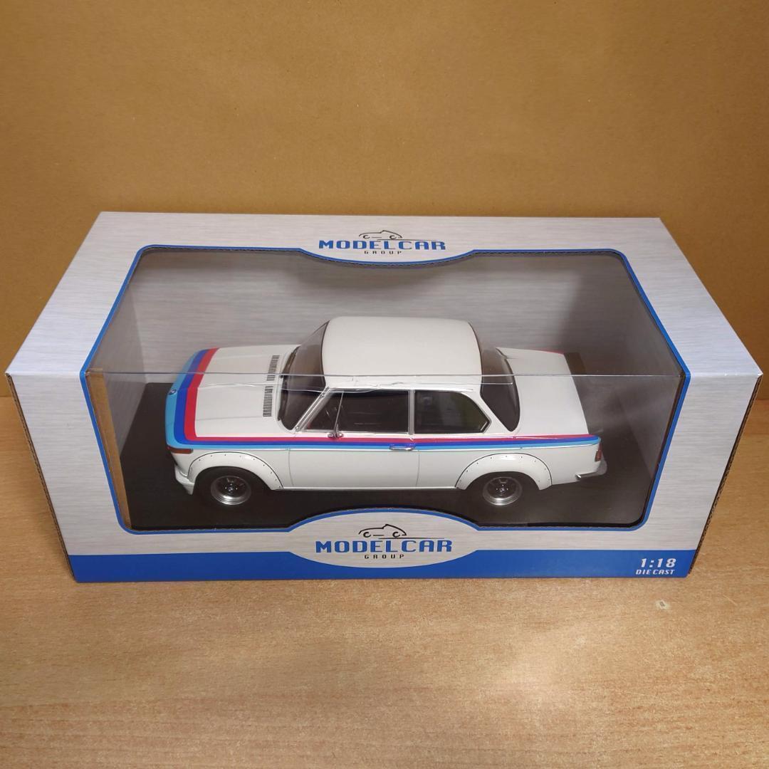 1/18  2002ターボ ホワイト 1973 MCG製 ダイキャスト製