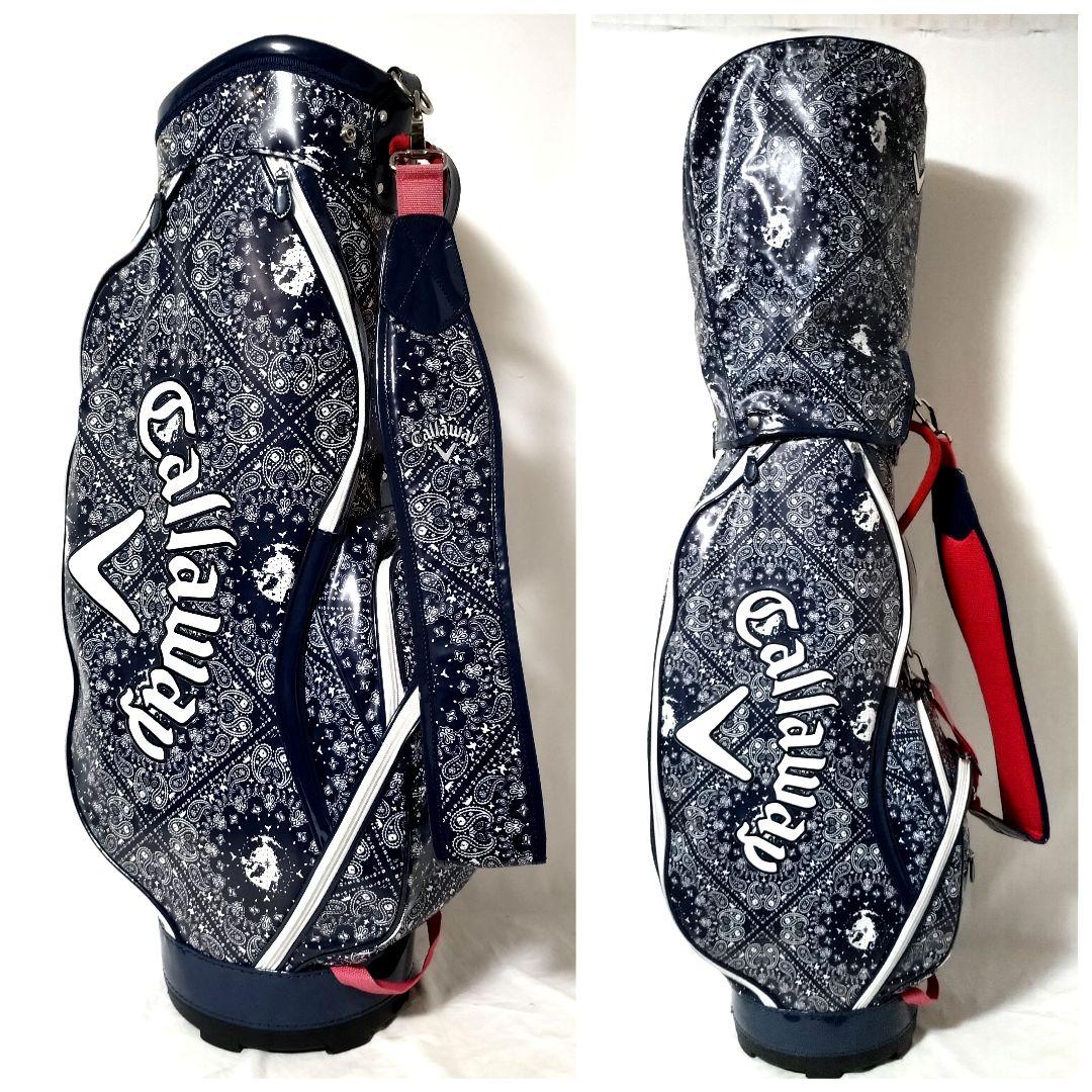 Callaway　キャディバック　ゴルフバッグ　キャロウェイ　ペイズリー柄