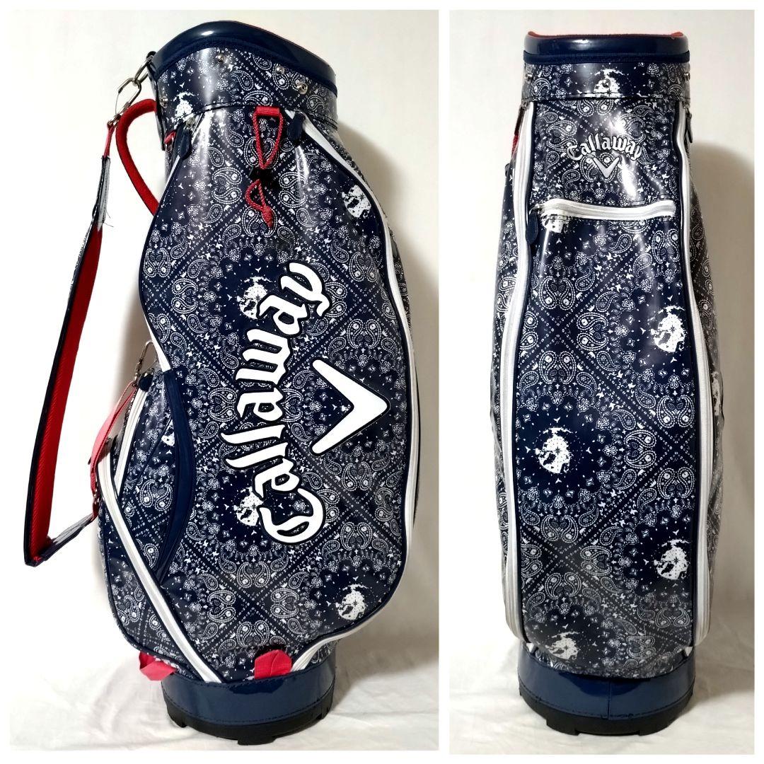 Callaway　キャディバック　ゴルフバッグ　キャロウェイ　ペイズリー柄