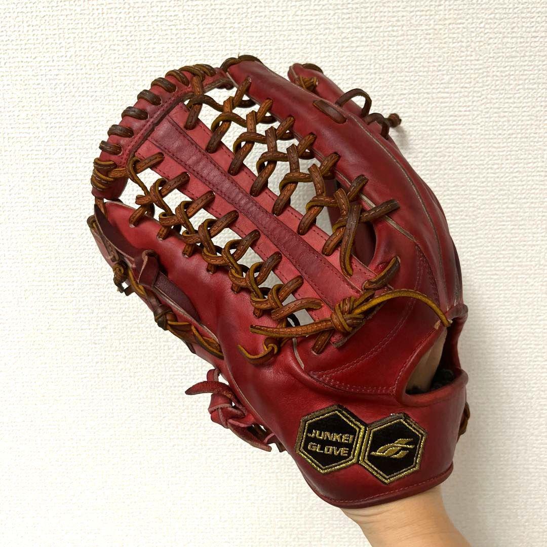 542 ジュンケイ アラミドシリーズ 型抜群 硬式 外野手用グローブ 左投げ