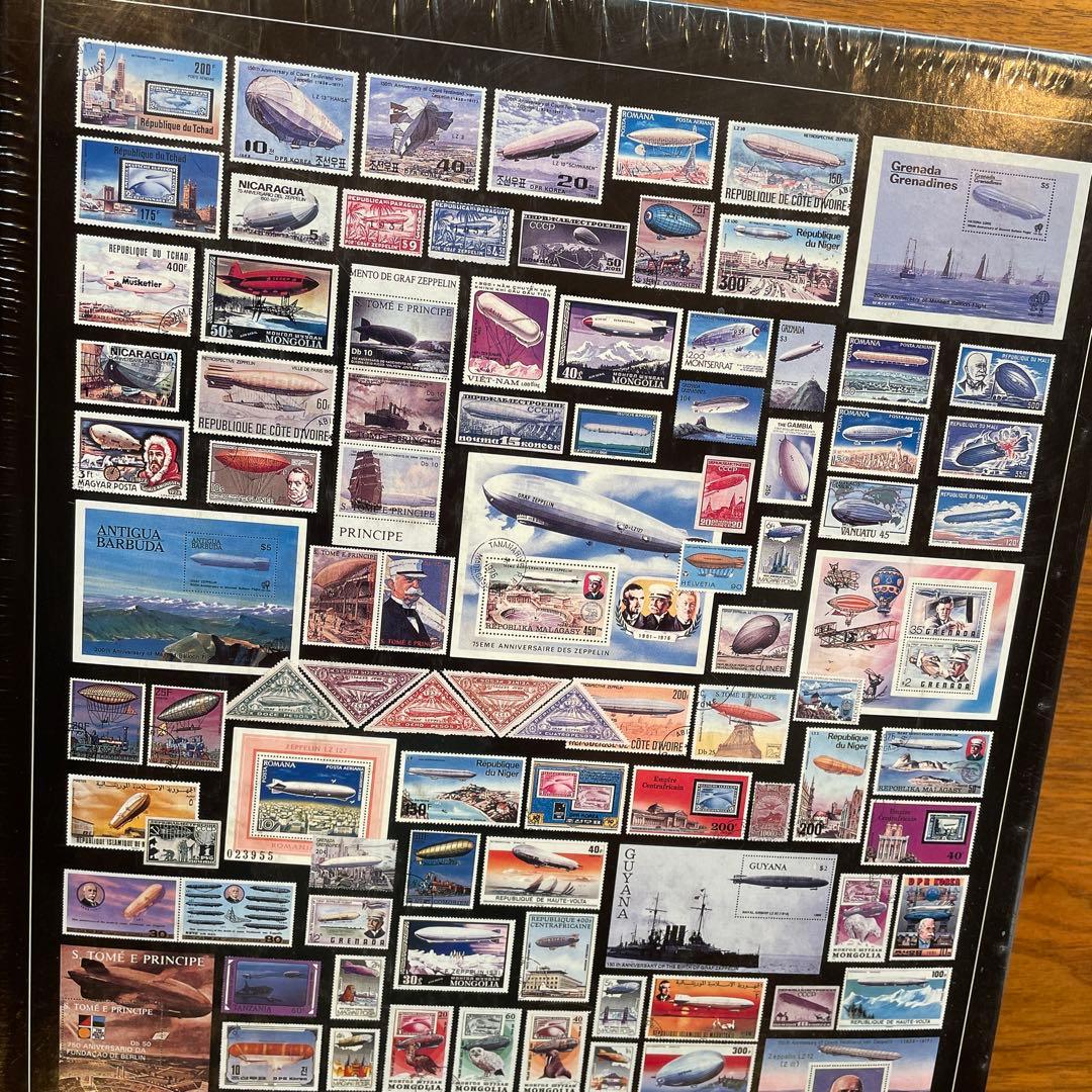 ジグソーパズル　エアシップ　伊藤祐介　スタンプコレクション　1000P 切手