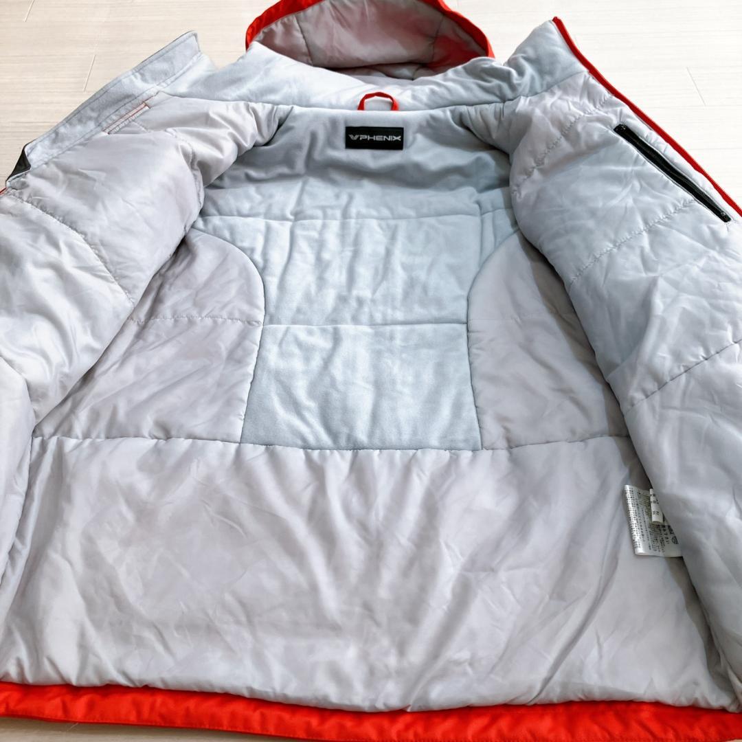 【美品】　フェニックス　スキースノーボードウエア上下セットレッドグレーメンズ