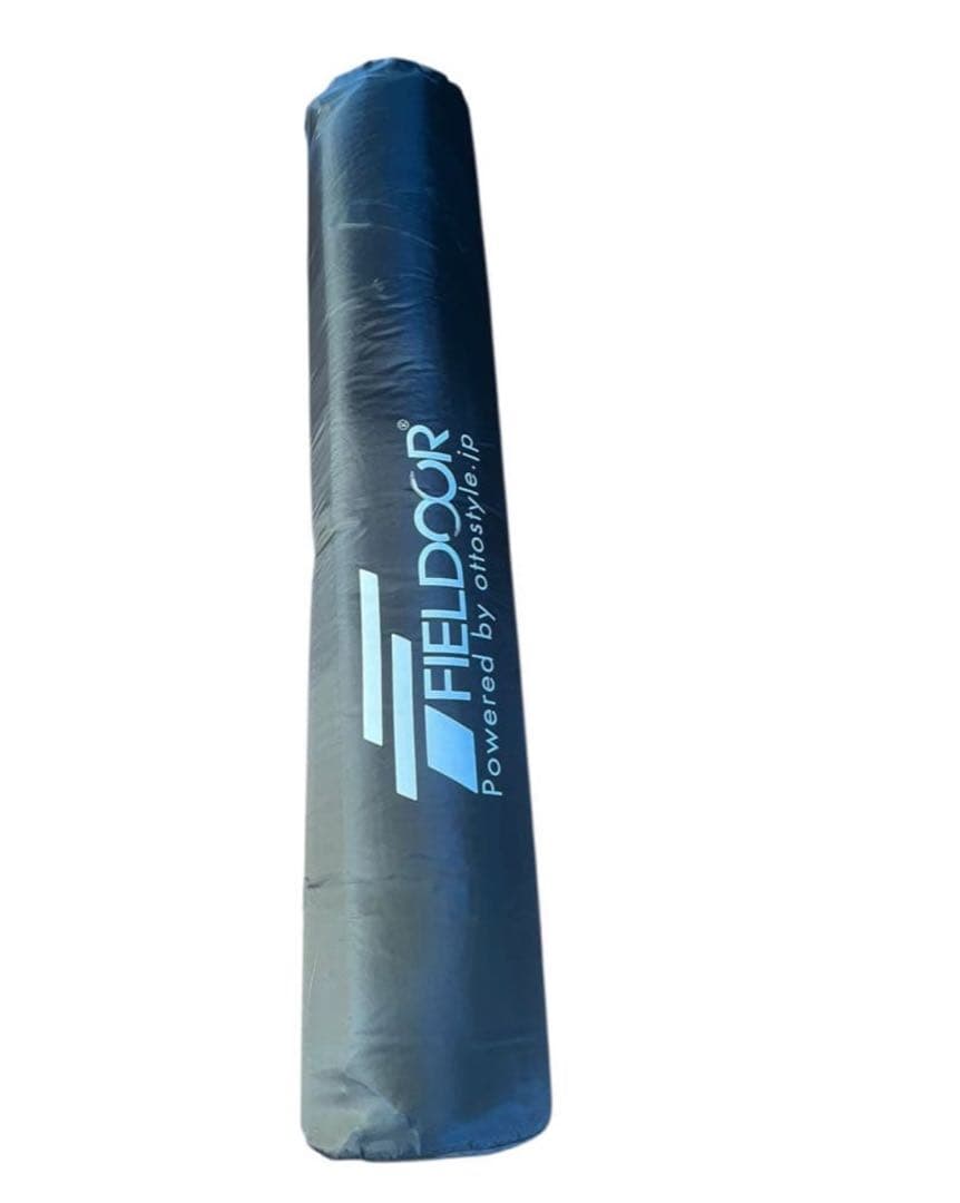 FIELDOOR 車中泊マット Lサイズ ブラウン 厚さ10cm