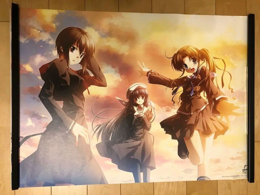 【非売品】ef エフ 七尾奈留 2C=がろあ 描き下ろし B2 サイズ ポスター