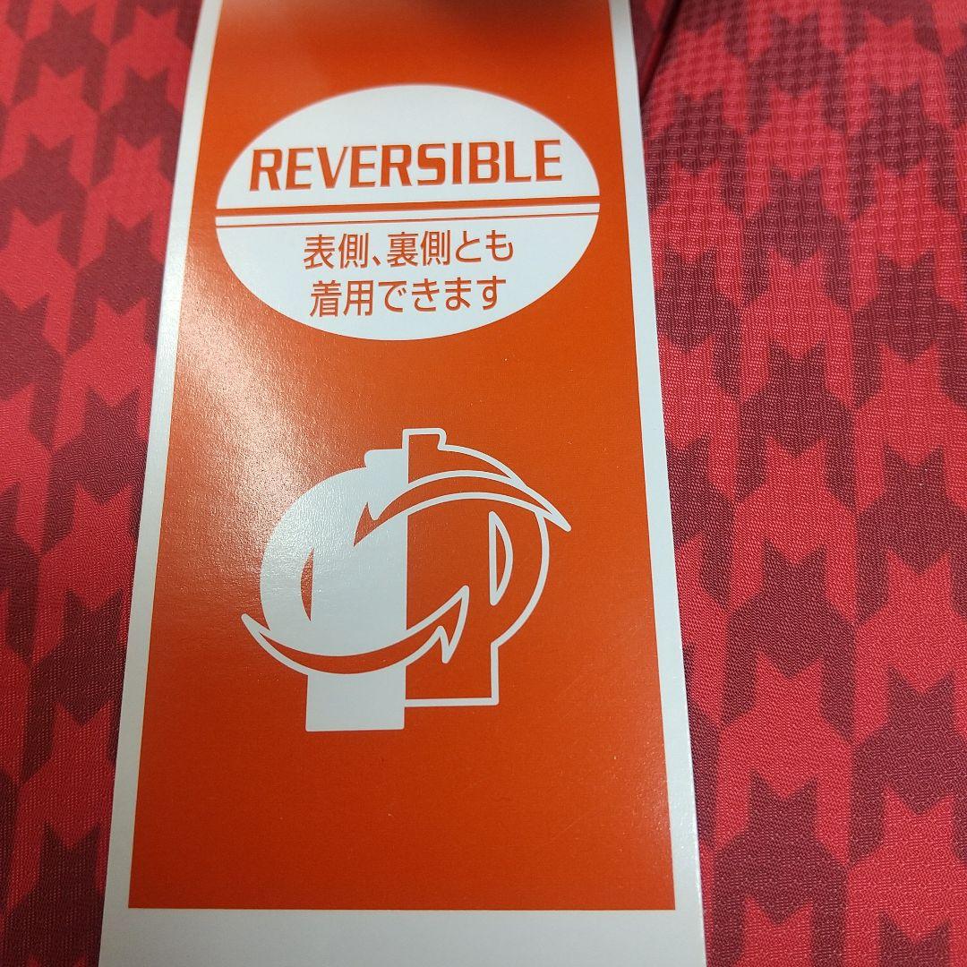 パラディーゾ レディスL 中綿ウィンドブルゾン リバーシブル新品 フレンチレッド