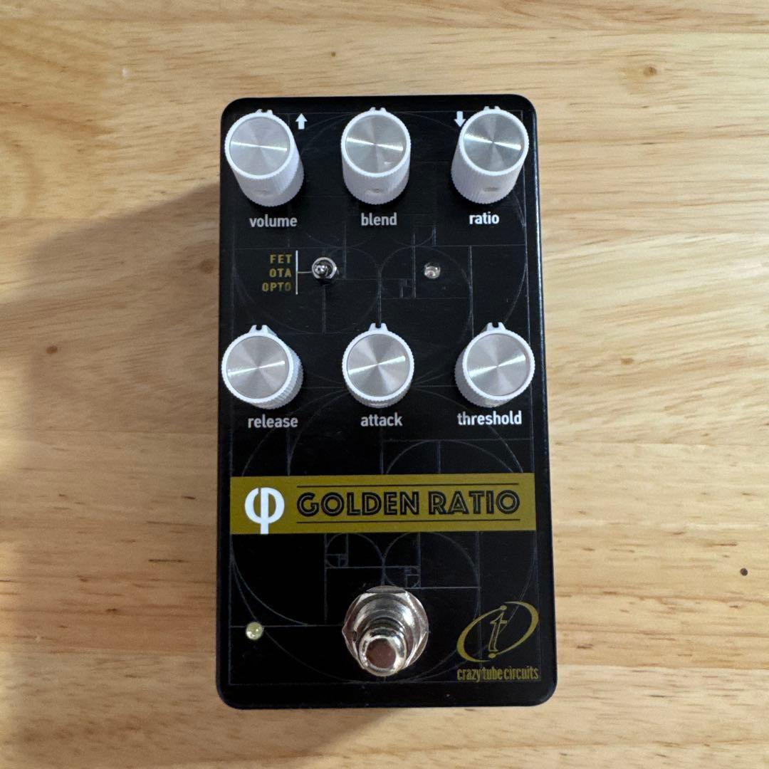 ギター crazy tube circuits Golden Ratio phi v2