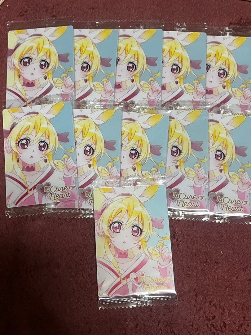 ドキドキプリキュア ウエハース カード キュアハート HR