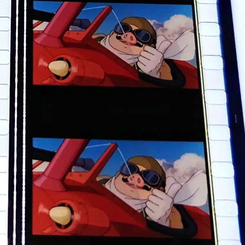 7、【紅の豚】三鷹の森ジブリ美術館 フィルムブックマーカー