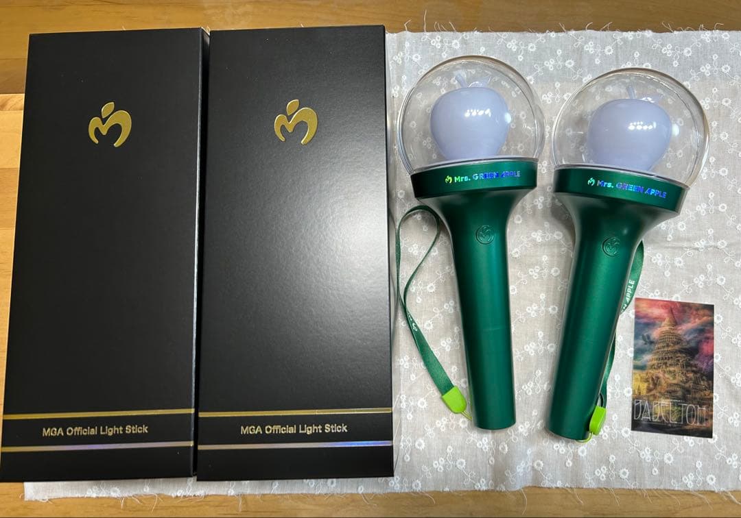 Mrs. GREEN APPLE 公式ペンライト 2本セット