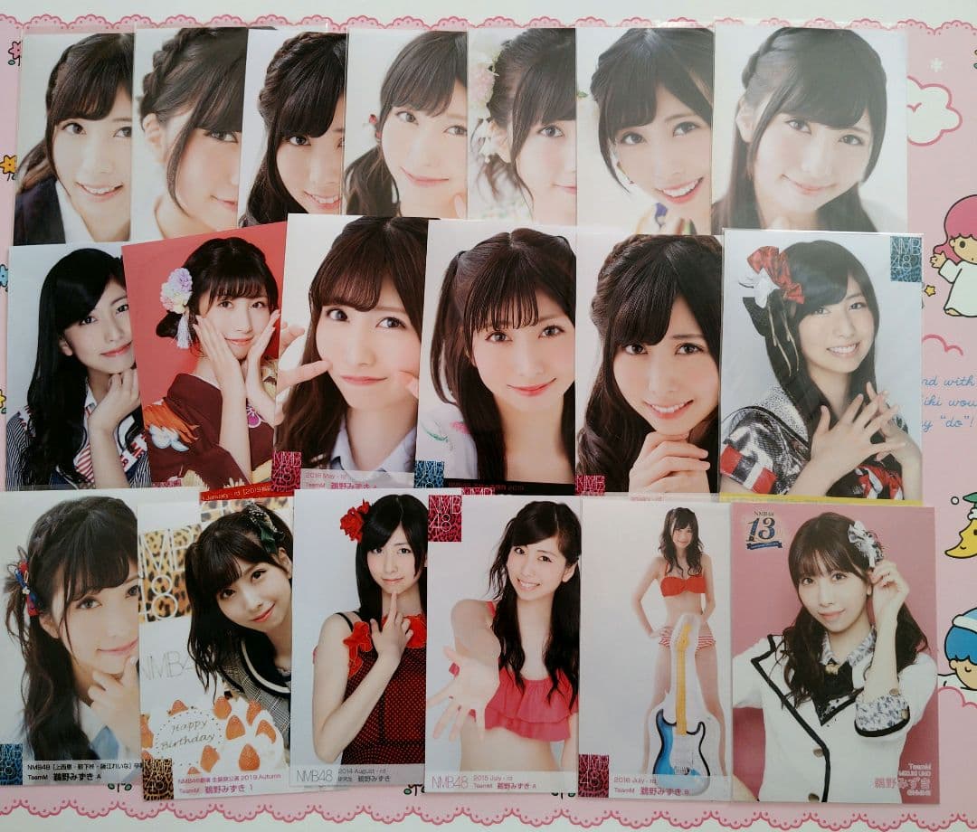 NMB48 ♡鵜野みずき♡ 生写真 缶バッジ まとめ売り