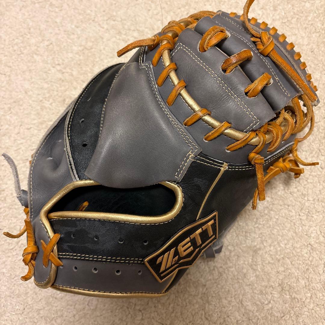 ZETT ネオステイタス　軟式グローブ 右投げ用 キャッチャーミット