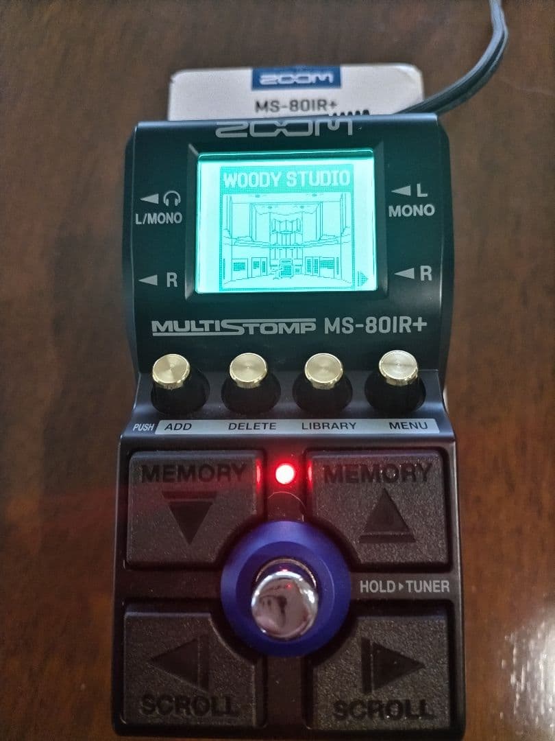 ギター ZOOM MULTISTOMP MS-80IR+
