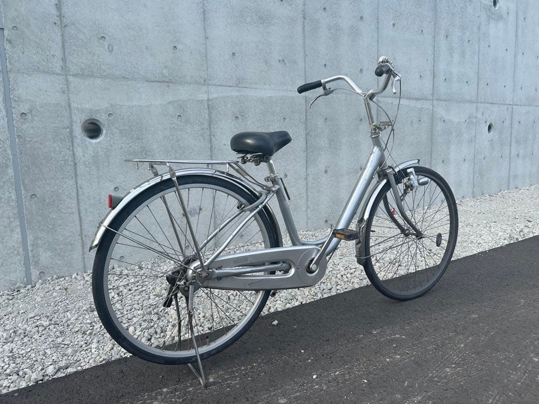 R36愛知 ブリヂストン NU604 JH4G エブリッジ 26インチ シルバー