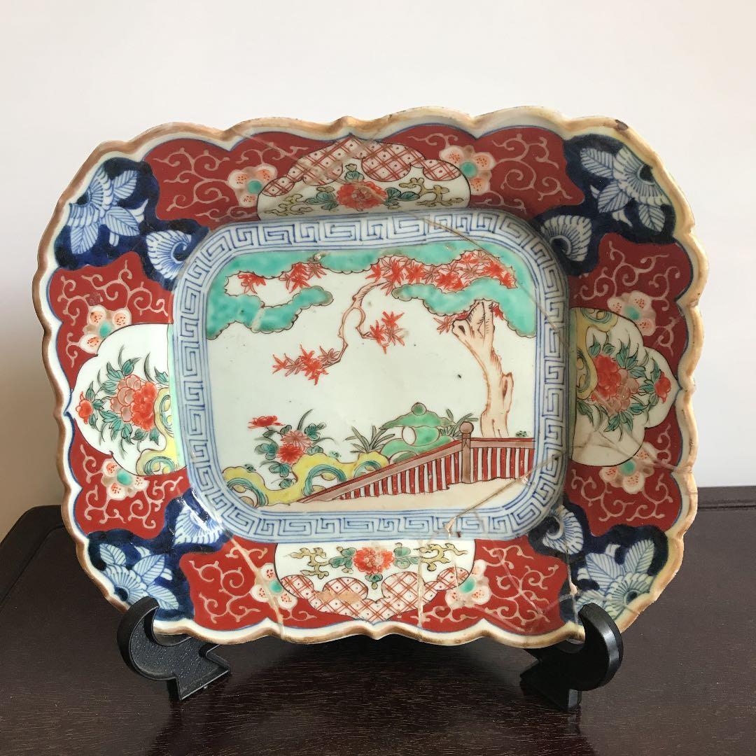 骨董品　古美術　美術品　成化年製　補修あり