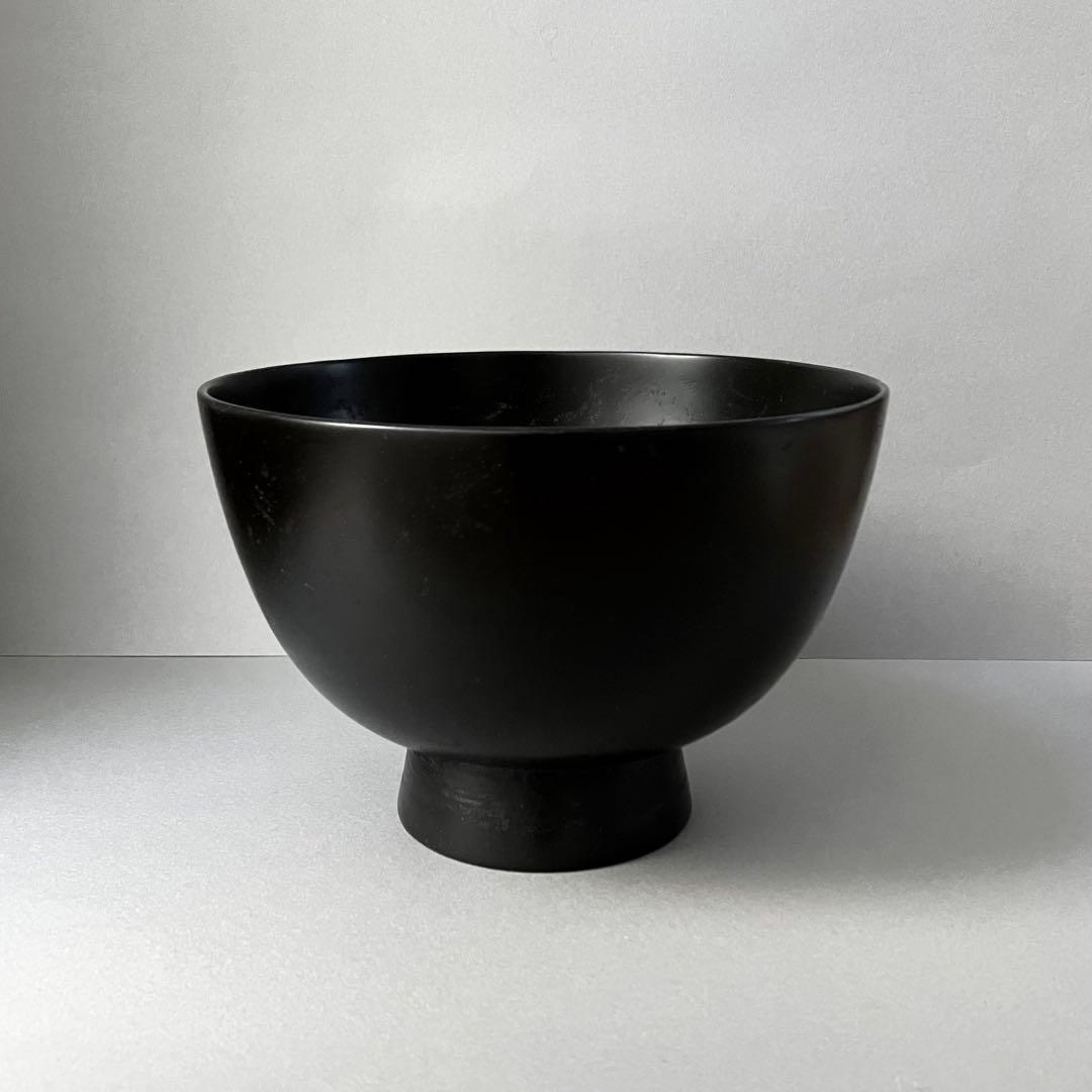 【極美品】 杉田明彦 鼓椀 大 黒 ボウル 漆器 アーツ＆サイエンス 赤木明登