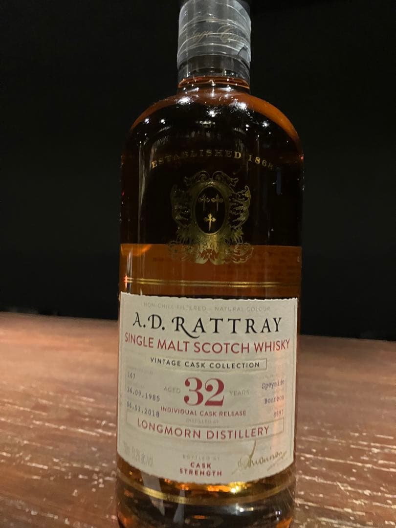 1985ロングモーンA.D. Rattray 32年 51.2%