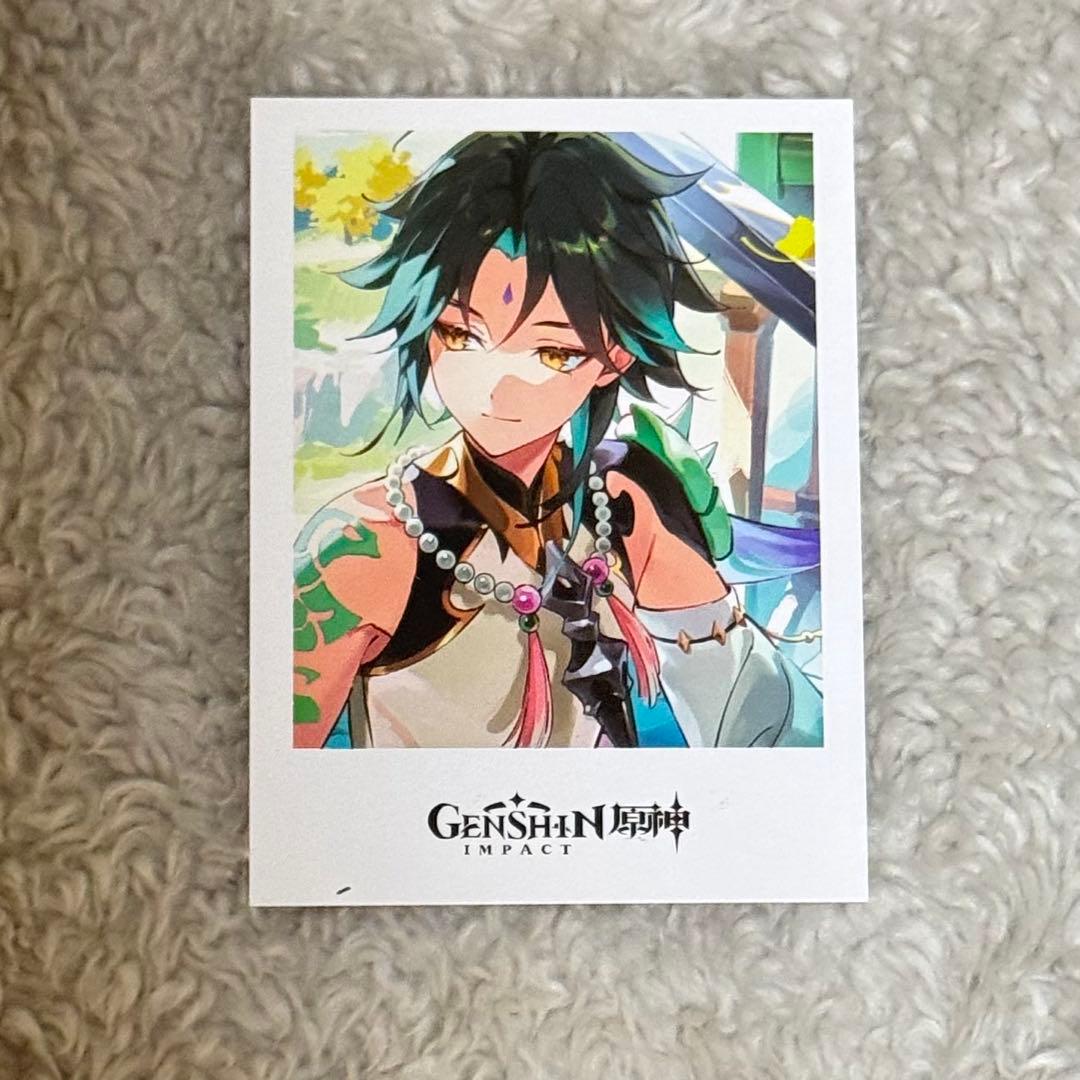 原神 チェキ風イラストカード 魈セット
