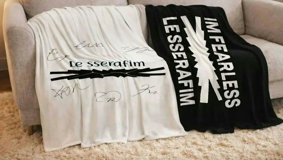 LE SSERAFIM ブランケット ルセラフィム