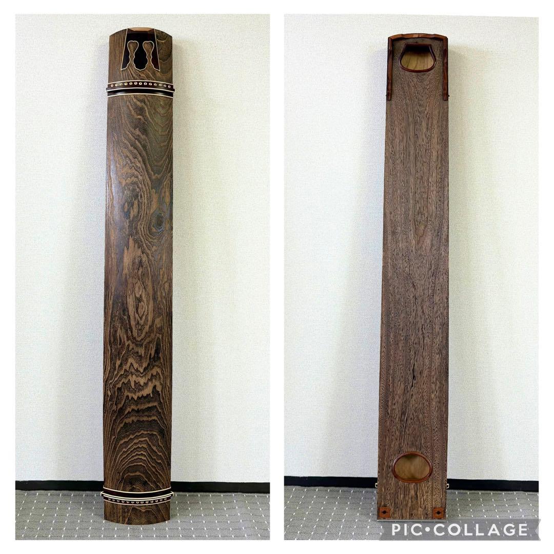 新品未使用 お琴 フルセット付属品付 上角すだれ彫 定価35万円相当 糸張り込