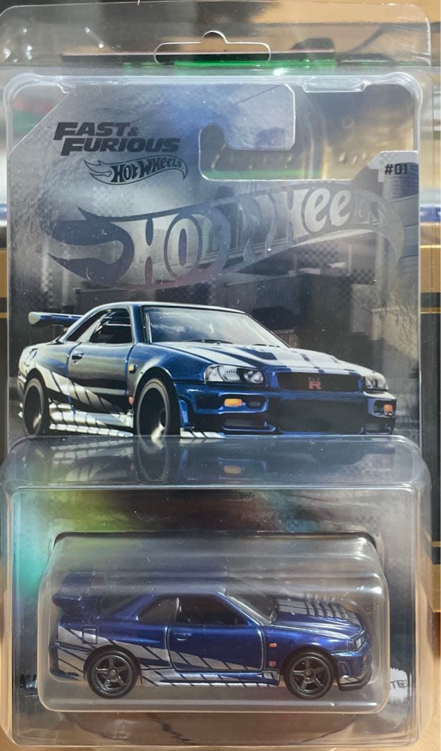 ホットウィール NFT ワイルドスピード ニッサン スカイライン GT-R 34