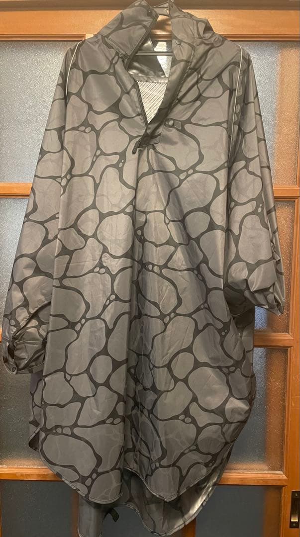 キウビジブルバイシクルレインポンチョ K407