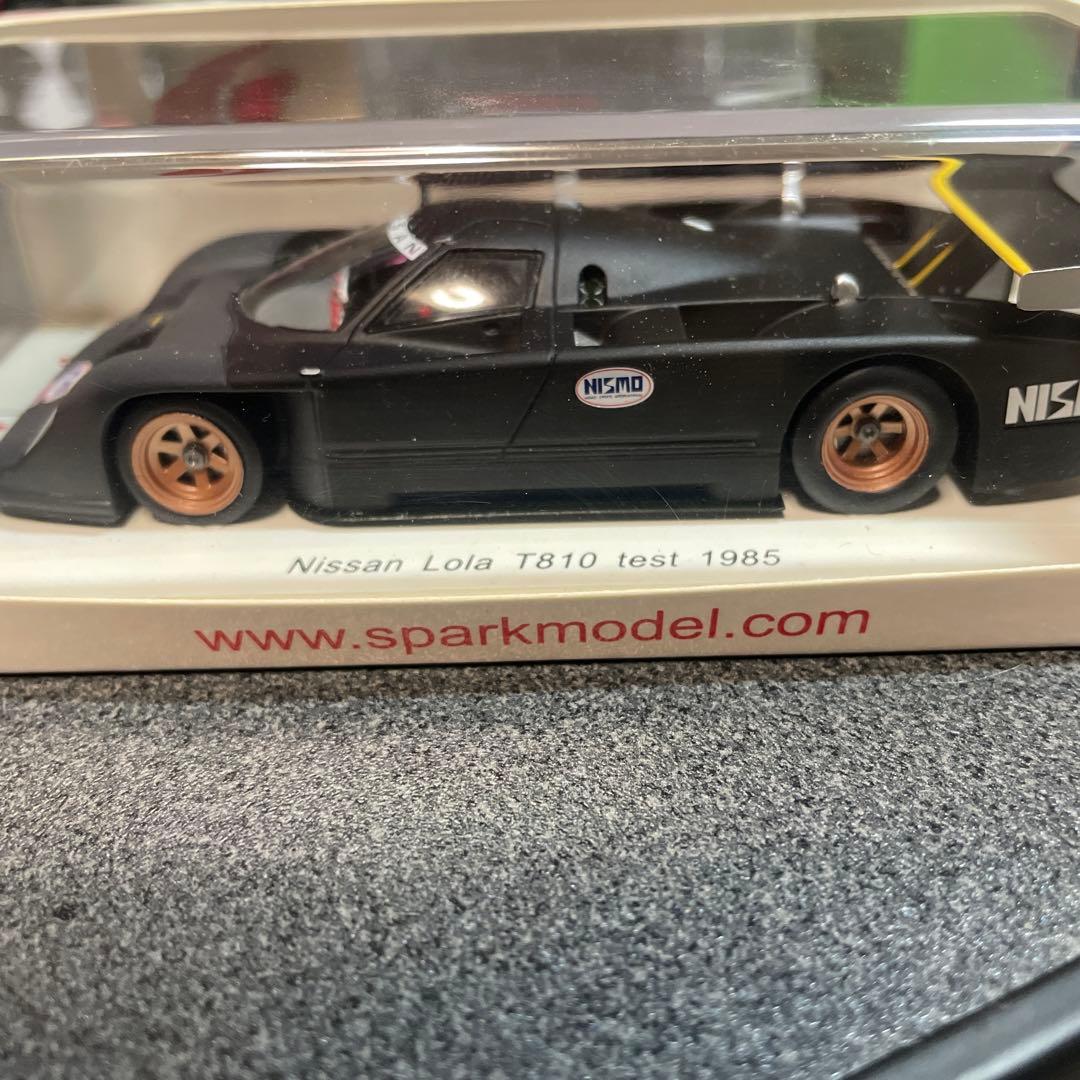 ミニカー SPARK 1/43 NISSAN Lola T810 test 1985