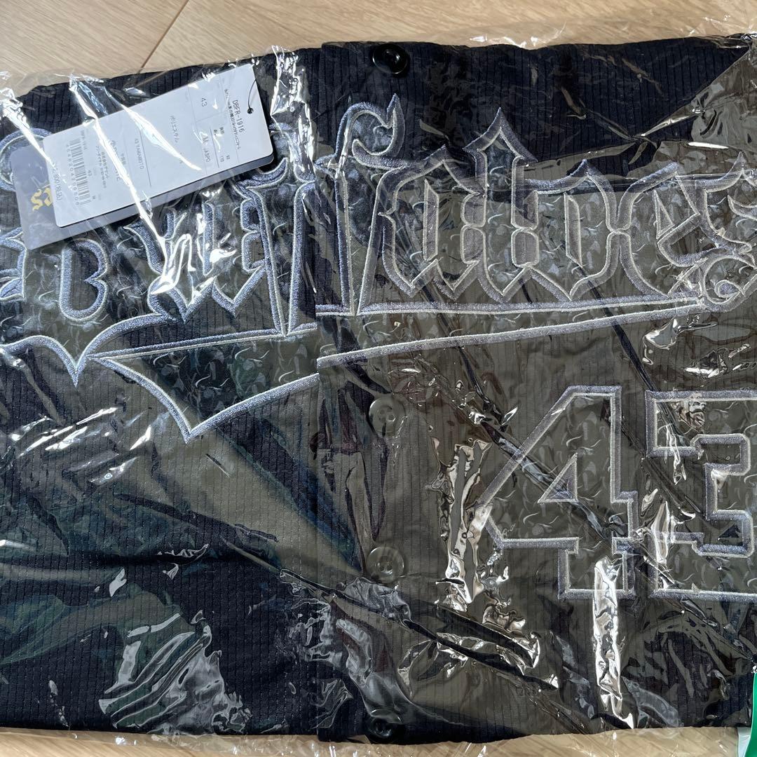 「新品　未使用」　オリックスバファローズ　山本由伸　刺繍ユニフォーム　夏の陣