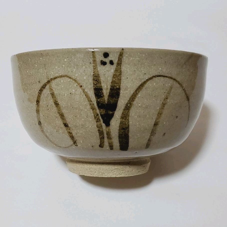 【未使用】唐津焼 中の辻窯 平山賢治 絵唐津茶碗