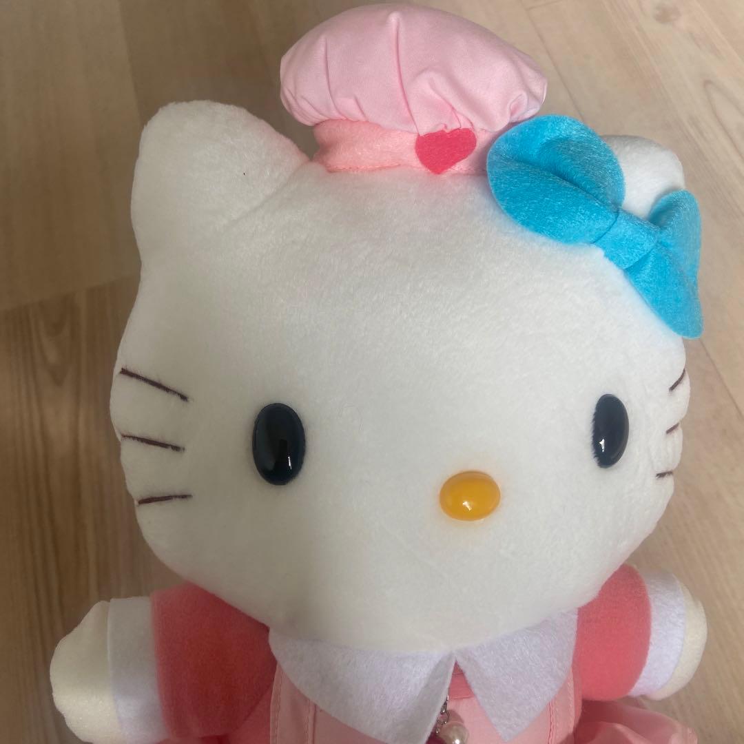 サンリオ　ハローキティ ぬいぐるみ ナース　ピンク　フルーツ　平成レトロ　特大