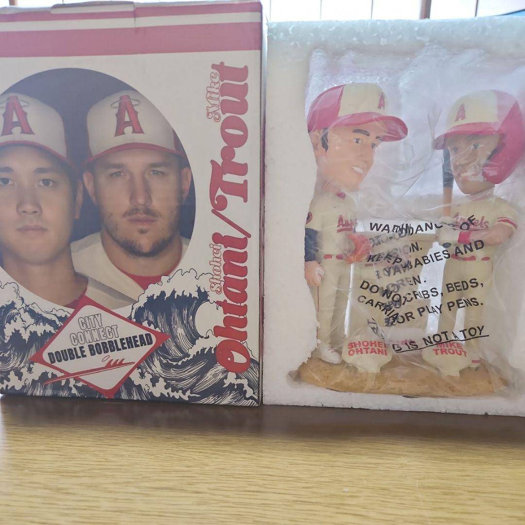 希少　大谷翔平&マイクトラウト　ボブルヘッド限定品