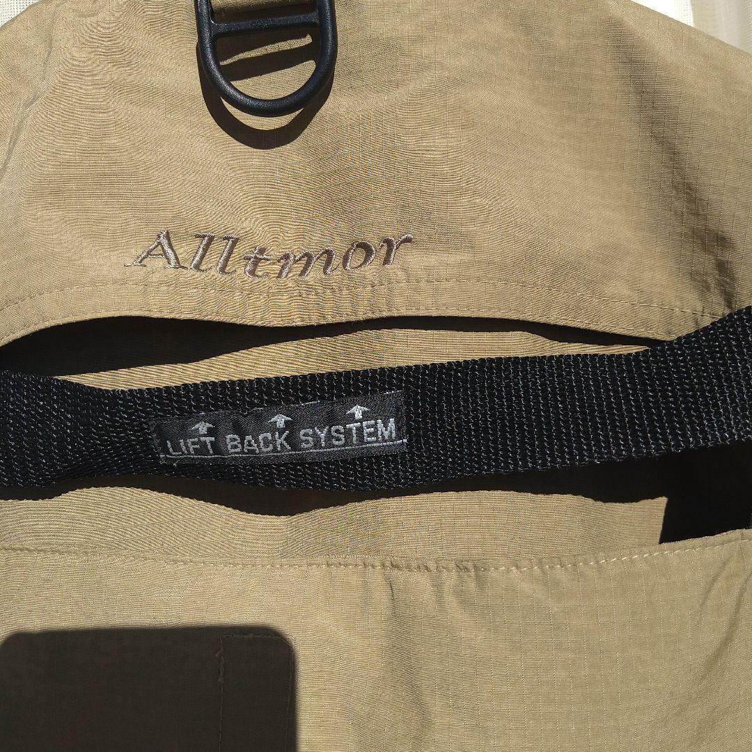 Alltmor フィッシングベスト M ベージュ