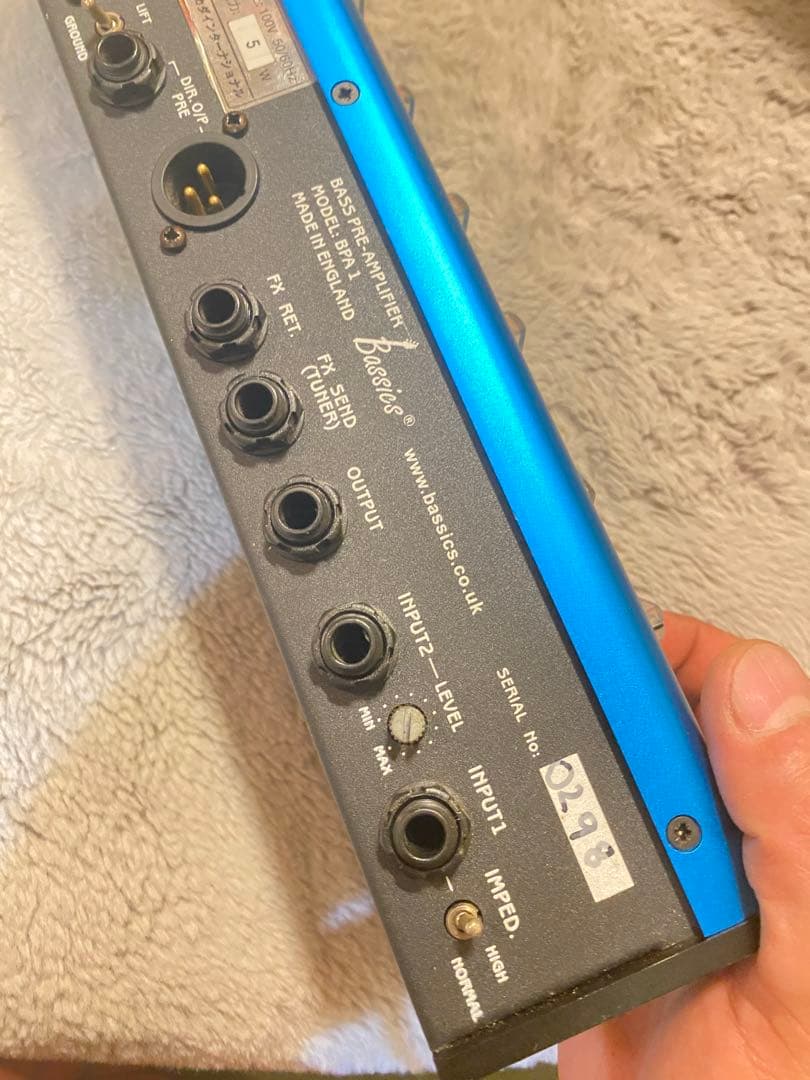 【名機】Made in UK ！Bassic BPA-1 ベース