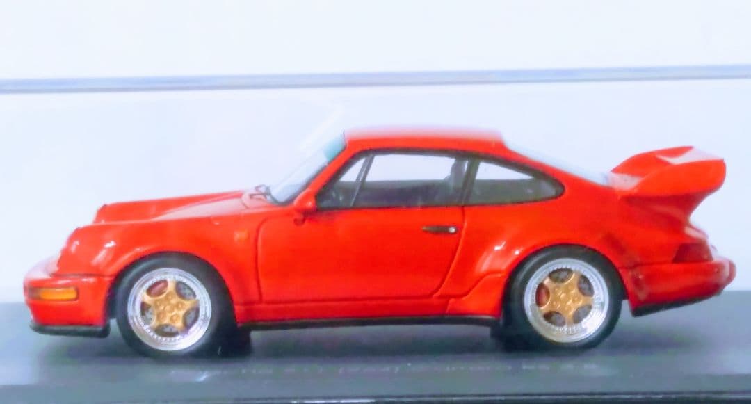 限定４４台本体未使用スパークモデル ポルシェ９１１(９６４)３.８ＲＳ 1/43