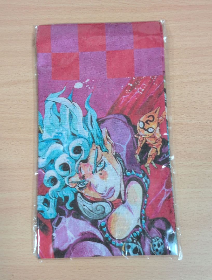 PS2ジョジョの奇妙な冒険 黄金の旋風特典ハンカチ