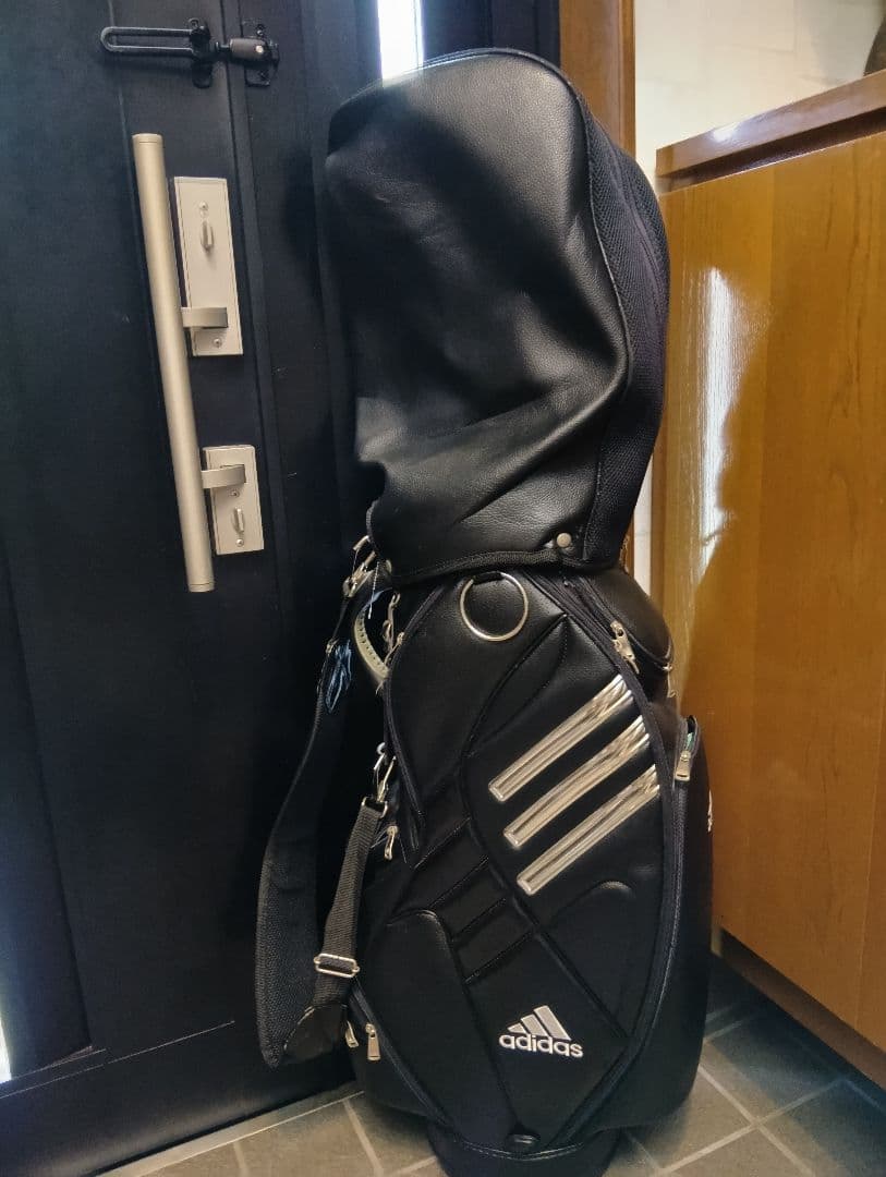 adidas 黒 キャディバッグ