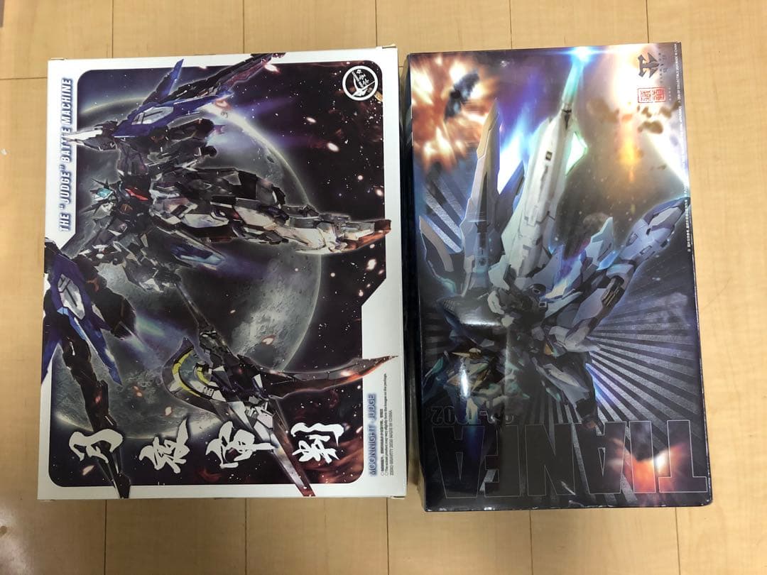 ZERO GRAVITY 月夜 審判、創神 天罰 機甲　未開封未組立2点セット