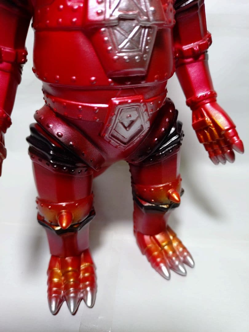 ブルマァク 復刻 メカゴジラ レッド ソフビ BULLMARK